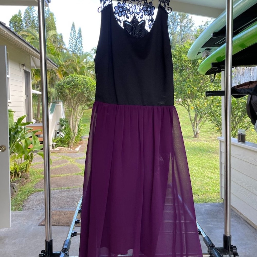 Fun Flirty Holiday Tank Dress with Cut Out Back